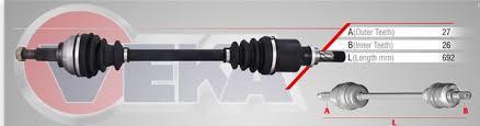 Laguna 3-III Sol Ön Aks Mekanik 6 Vites 1.5 Dci K9K (2008-2015) 8200934676-391016312R -Mga