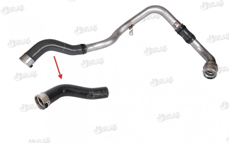 Duster 1-I Sandero 1-I Turbo Hortumu (Metal Boru Hariç) 1.5 Dci K9K 144608245R -İbraş