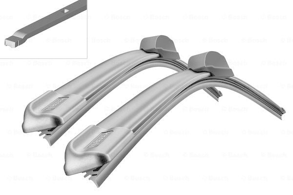 Megane 2-II Ön Cam Silgi Silecek Süpürgesi Takım 600/450 Mm (Muz Tip) 3397007115 -Bosch