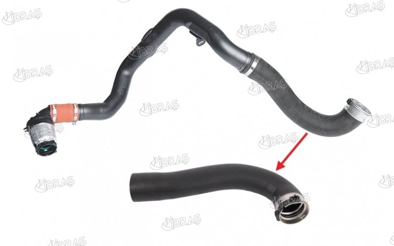 Master 3-III Turbo Borusu Hortumu Büyük Uç 2.3 Dci M9T (2010-2020) 8200730589 -İbraş
