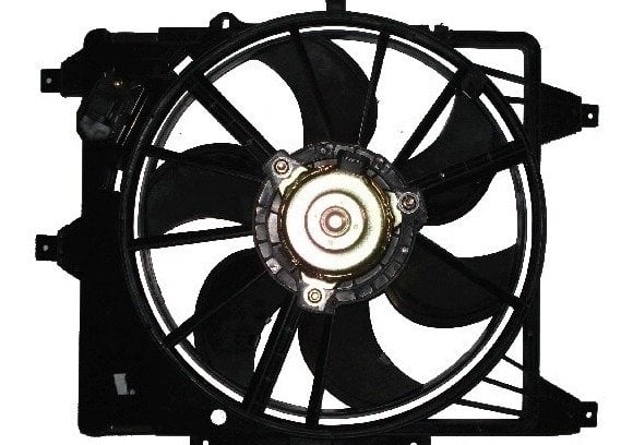 Clio 2-II Kangoo 2-II Fan Motor+Fan Pervane+Fan Davlumbazı Komple  1.5 Dci K9K 7701045816 -Kale