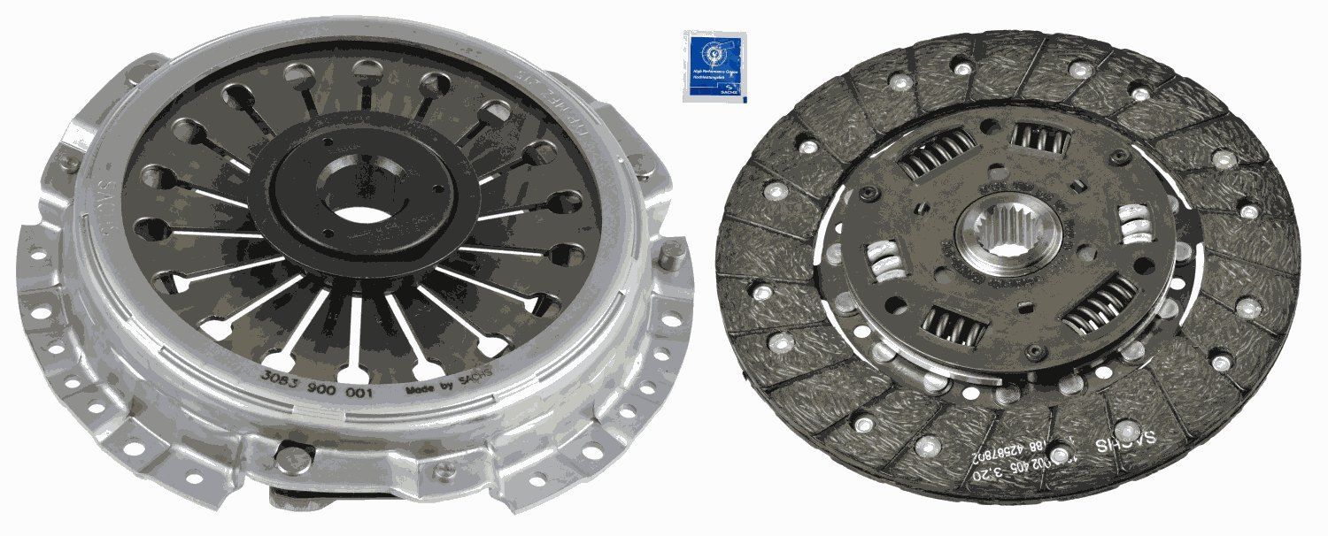 R21 Txe Concorde Debriyaj Seti (Baskı+Balata+Bilya) 2.0 8V J7R 7701464044 -Valeo