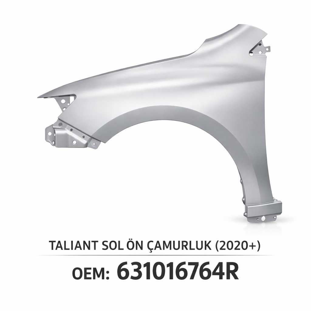 Taliant Sol Ön Çamurluk 2020-> 631016764R -Renault Mais