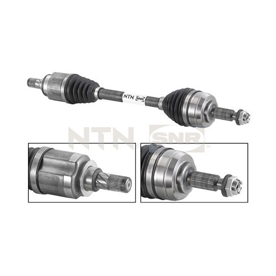 Captur 1-I Sağ Ön Aks DC4 (Otomatik 6Vites) 1.2 Tce H5F-1.5 Dci K9K (2013-2020) 391005153R -Snr