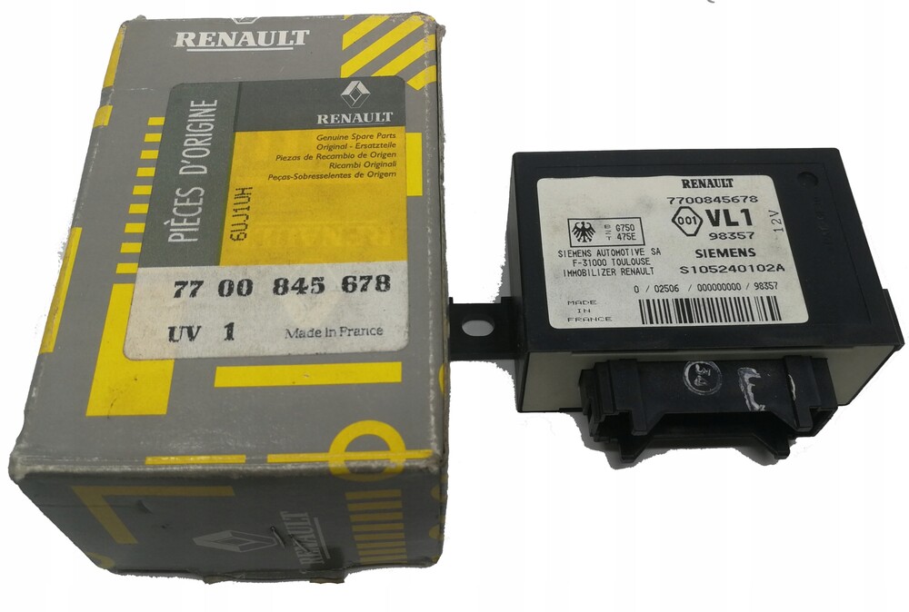 Clio 2-II Klima Kod Çözücü Kutu Beyin 7700845678 -Renault Mais