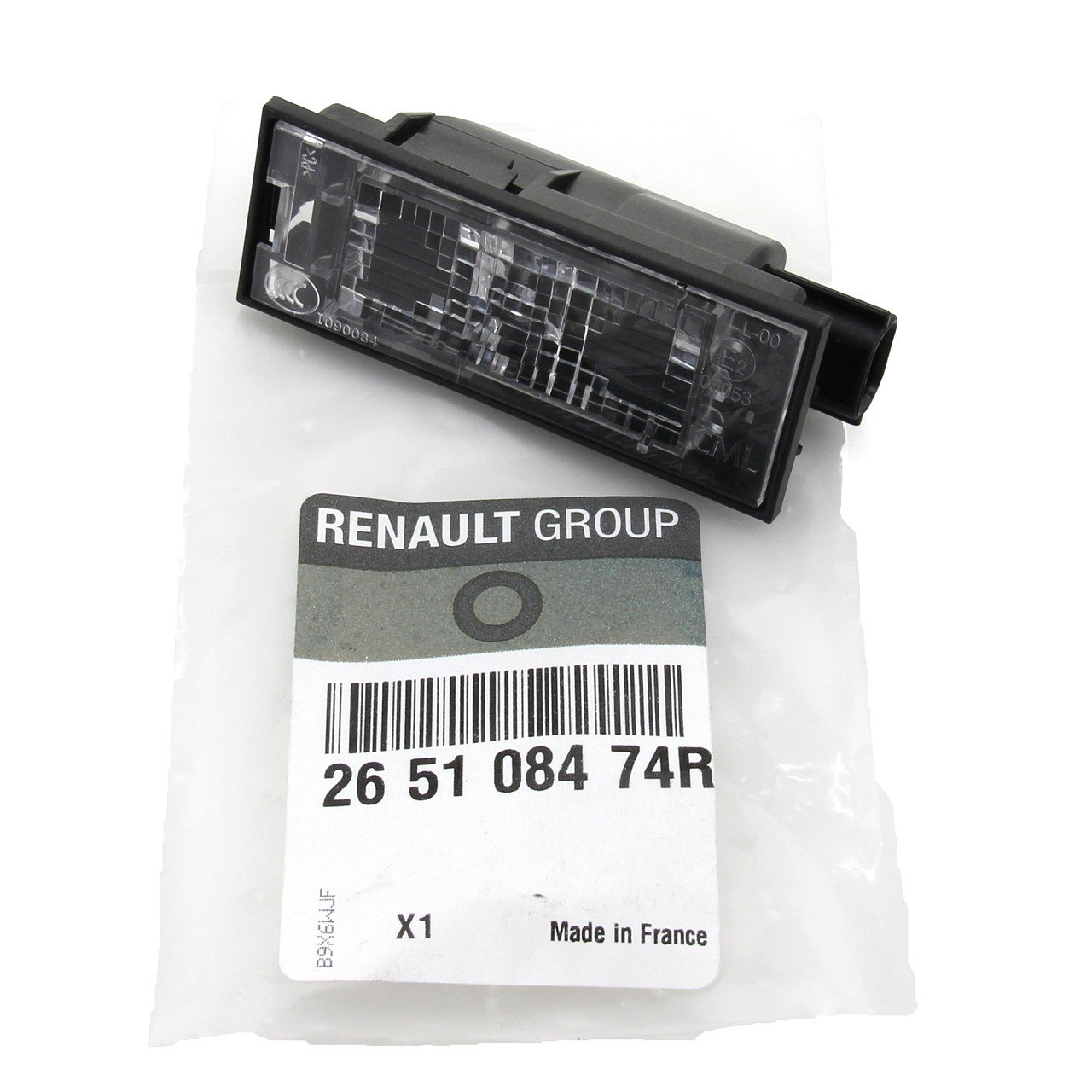 Megane 3-III Grand Tourer Plaka Lambası (2008-2016) 265108474R -Renault Mais