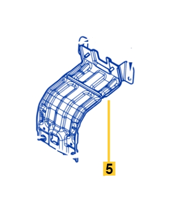 Austral Ön Panel Orta Bağlantı (Traversi) 2022-> 612006340R - Renault Mais