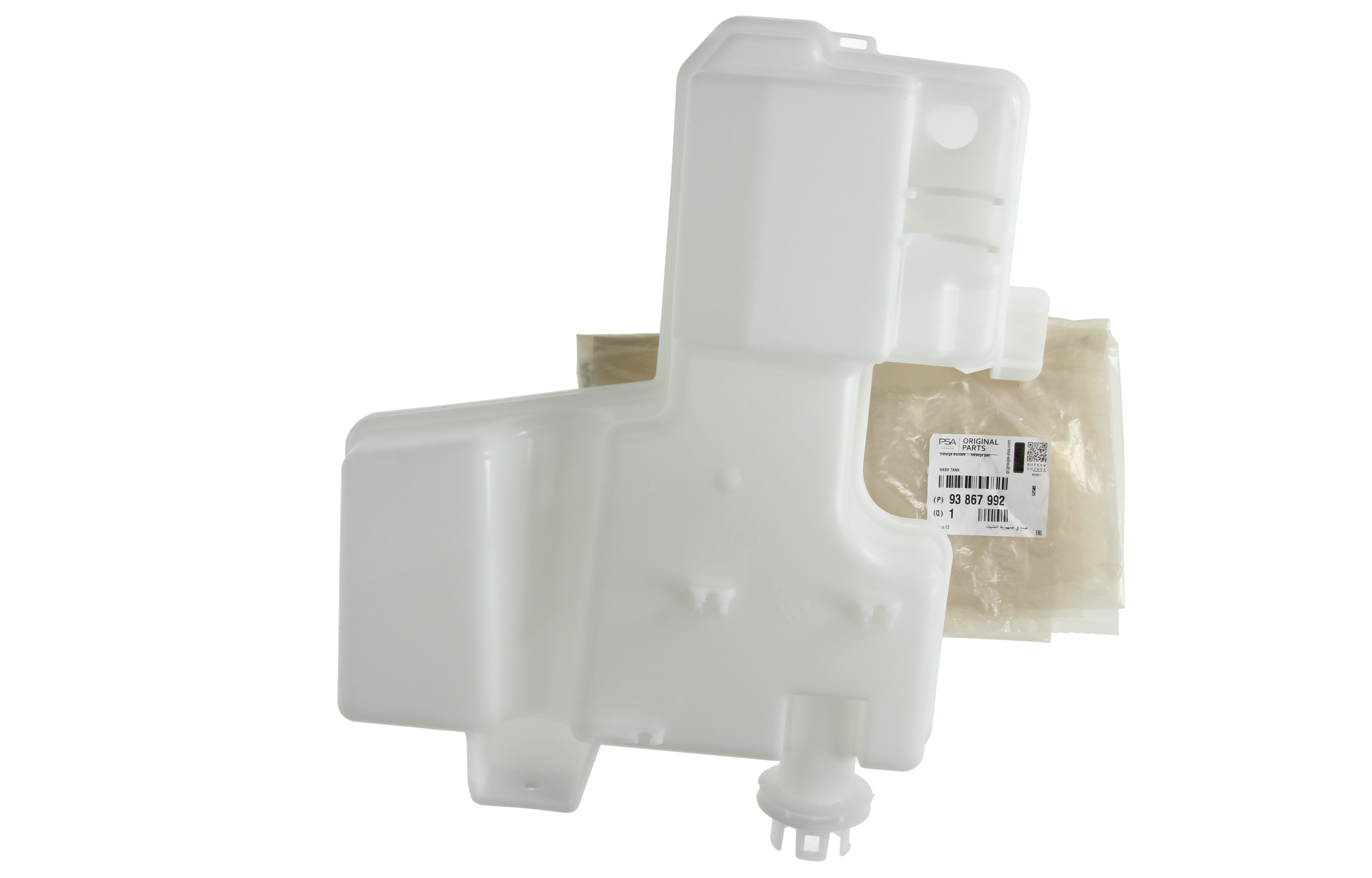 Trafic 3-III Cam Su Yıkama Fiskiye Deposu (2013-2019) 289105773R -Renault Mais