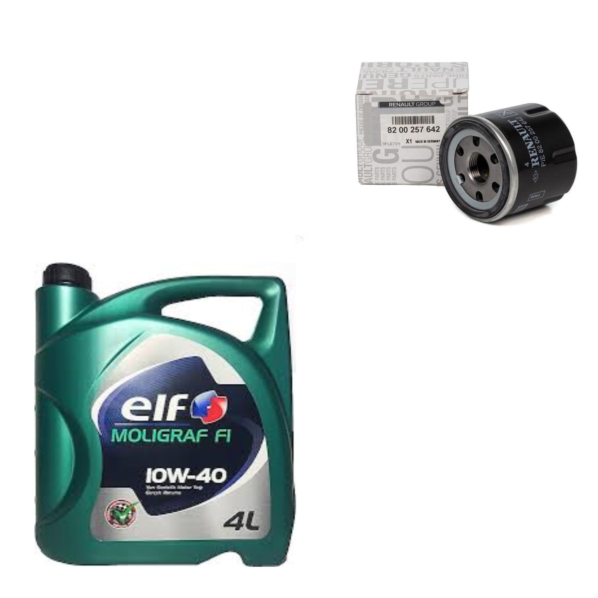 Lodgy Dokker Yağ Bakım Seti 1.2 16V D4F (2013-2020)(Motor Yağı+Yağ Filtre