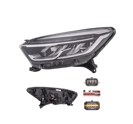 Captur 1-I Sol Far Lambası Ledli (2016-2020) 260609454R -Hella